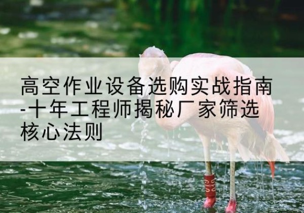 三台剪叉式升降机厂家-高空作业设备选购实战指南-十年工程师揭秘厂家筛选核心法则